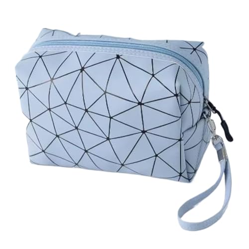 Kulturbeutel, Multifunktionale Kosmetikzubehör Organizer, Kosmetiktasche Make up für Damen und Mädchen (Color : Sky Blue, Size : One Size) von Yinova