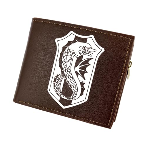 Yinova Black Clov-er Anime Geldbörse, Karikatur Charaktere Kleine Geldbörse, PU-Leder Geldbörse Brieftasche Wallet, für Teenager und Junge Mädchen(Color:Multicolor 3) von Yinova