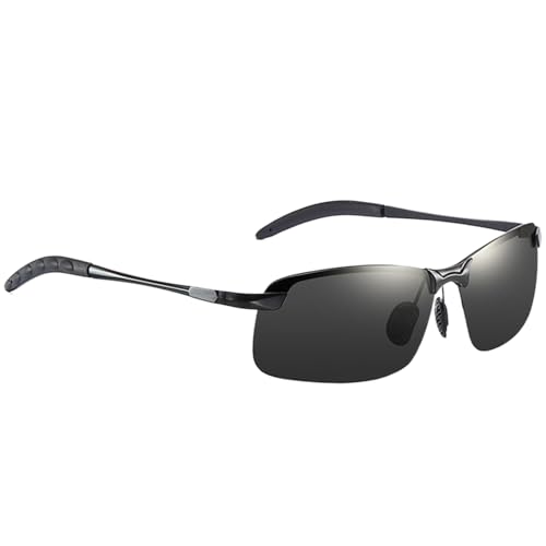 Farbwechsel-Sonnenbrille, polarisierte Fahrbrille, photochrome Sonnenbrille für Damen, UV-Schutz, blendfrei, Outdoor-Brille zum Angeln, Radfahren, Wandern, Schwarz , Refer to description Farbwechsel-Sonnenbrille, polarisierte Fahrbrille, photochrome Sonnenbrille für Damen, UV-Schutz, blendfrei, Outdoor-Brille zum Angeln, Radfahren, Wandern, Schwarz , Refer to description von Yiohejy