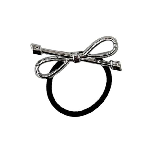 Süße Coole Metall Bogen Haarnadel Stirnband Für Frauen Mädchen Temperament Barrettes Gummi Haar Mode Zubehör Band Barrettes von Yiokii