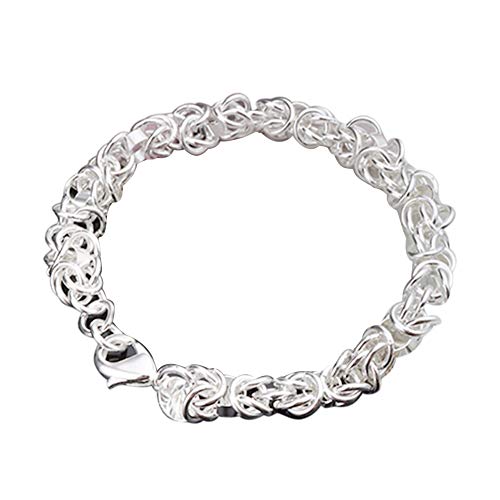 Yirtree Damenmode 925 Sterling Silber Armband Armreif Kette Bankett Schmuck Geschenk Für Mädchen Frauen von Yirtree