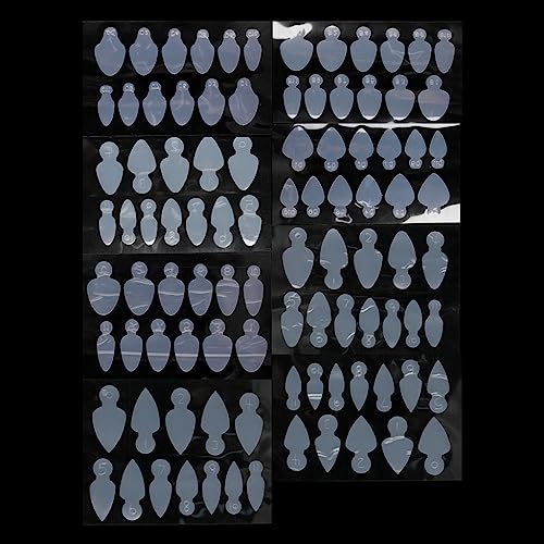 96Pcs Maniküre Papier Papierlose Tray Auxiliary Unterstützung Phototherapie Nagellack Verlängerte Fingernagel Maniküre Spezial Werkzeug von Yisawroy