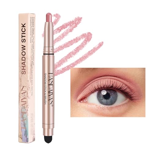 Wasserdichte Bicolor Double Ended Eye Stick Perlglanz Dauerhafte Lidschatten Stift Konturierung Tragbare Make-up Kosmetik Aufhellen Augen Bleistift Make-up Schimmernde Lange Anhaltende Lidschatten von Yisawroy