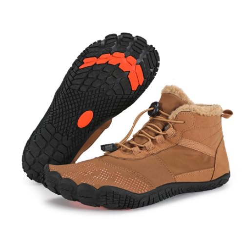 YisiNP Barfußschuhe Gefüttert Herren Winterschuhe Damen Weit Schuhe Warm Winterstiefel Work Boots YisiNP Barfußschuhe Gefüttert Herren Winterschuhe Damen Weit Schuhe Warm Winterstiefel Work Boots von YisiNP