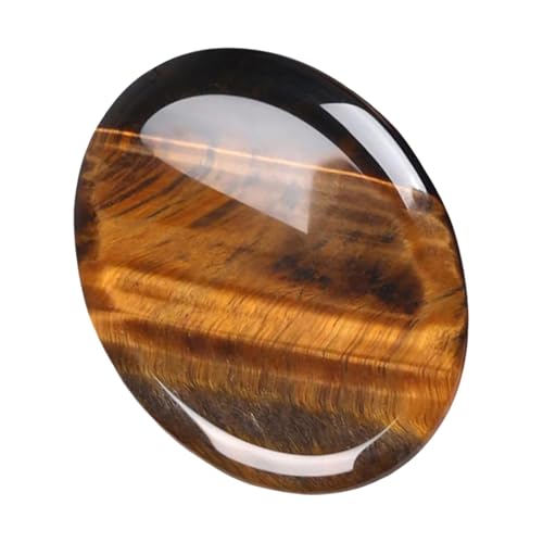 Tigerauge Healing Crystal Worry Stone 45mm – Ovaler Daumenstein & Polierter Naturstein gegen Stress & Angst – Handschmeichler für Meditation, Reiki, Yoga – Geschenk für Männer & Frauen Tigerauge Healing Crystal Worry Stone 45mm – Ovaler Daumenstein & Polierter Naturstein gegen Stress & Angst – Handschmeichler für Meditation, Reiki, Yoga – Geschenk für Männer & Frauen von Yitco