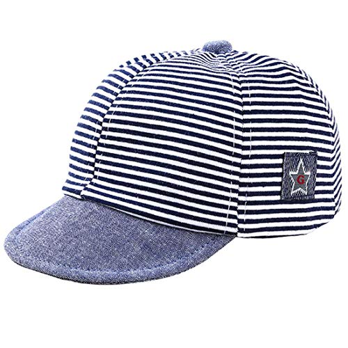 Yixda Baby Kids Schirmmütze Junge Mädchen Sonnenhut Baseball Cap Hut (Navy) von Yixda