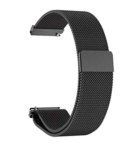 Yiyida Herren Damen Edelstahl Magnet Armbänder Schnellspanner Uhrenarmband 14mm 16mm 18mm 20mm 22mm,Silber Schwarz Gold Rose Gold Yiyida Herren Damen Edelstahl Magnet Armbänder Schnellspanner Uhrenarmband 14mm 16mm 18mm 20mm 22mm,Silber Schwarz Gold Rose Gold von Yiyida