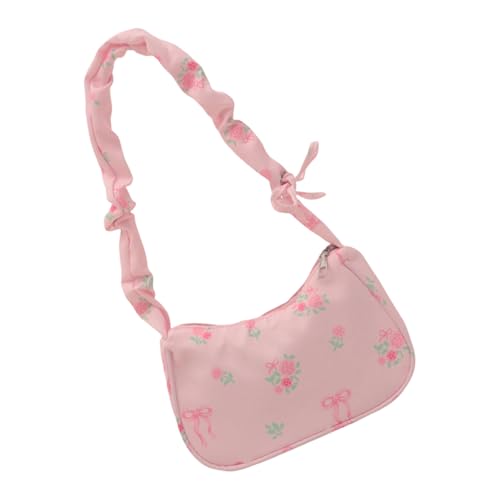 Blumendruck Gedruckter Achselhöhlenbeutel Für Frauen Handtasche Große Kapazität Schulter Plissierter Unterarm Mode Pendeln Frauen Einfache Achselhaut Falten Handtasche Damen Blumendrucks Schulter von Yjcnelcr