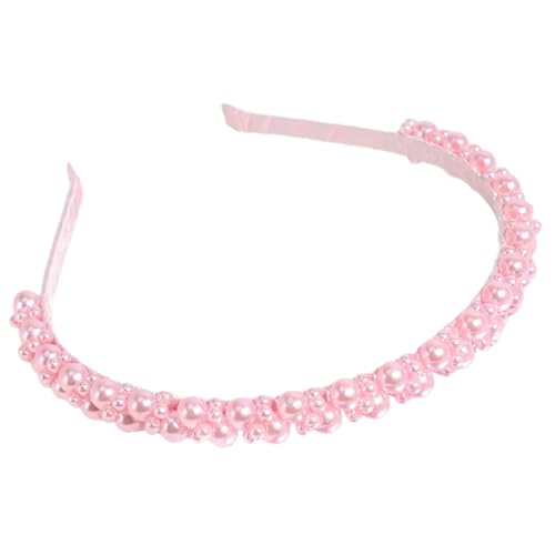 Eleganter Damen-Haarschmuck, Haarbänder mit Kunstperlendetails, modische Kopfbedeckung, Stirnbänder für Damen von Yjcnelcr