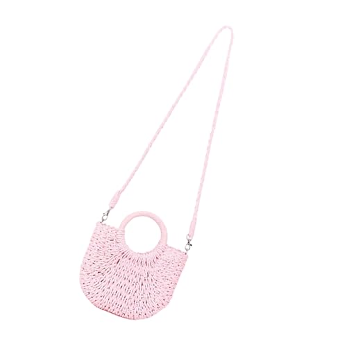 Stylish Damen Strohbag Fashion Schultertasche Drawess Crossbody Taschen Für Lässige Einkäufe Und Den Täglichen Gebrauch Naturstil Frauenbeutel von Yjcnelcr