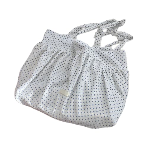 Trendige Leinwand Mit Großer Kapazität Mit Einzigartigen Rüschendesign Unterarm Taschen Casual Handtasche Für Mode Frauen Casual Fashion Umhängetasche. von Yjcnelcr
