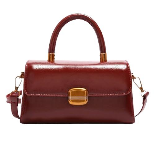 Umhängetasche Für Frauen Crossbody Bags Mit Abnehmbaren Trägern Lederklumpen Toted Handtaschen Geldbörsen Mit Reißverschluss von Yjcnelcr