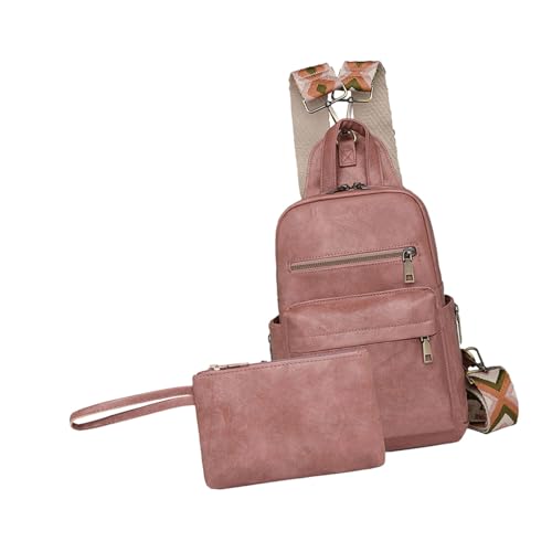 Yjcnelcr Damen Umhängetasche PU Leder Rucksack Crosbody Geldbörse Und Make Up Set Geeignet Für Büro Und Gelegenheitsausflüge Anspruchsvolle Damen Yjcnelcr Damen Umhängetasche PU Leder Rucksack Crosbody Geldbörse Und Make Up Set Geeignet Für Büro Und Gelegenheitsausflüge Anspruchsvolle Damen von Yjcnelcr