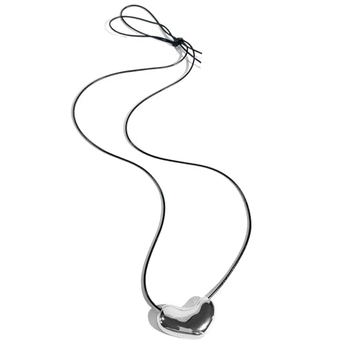 Yjcnelcr Einzigartige Halskette mit Wirbel-Anhängern an Lederschnur für Freizeit oder den täglichen Gebrauch, modisches Accessoire, Lederband CCB von Yjcnelcr