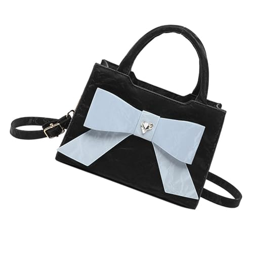 Yjcnelcr Frauen Bag Trendy Schulter Schöne Bogenknotenhandbuder PU Leder Crossbody Arbeit Top Dating Frauen Crossbody PU Leder Schulter Täglich Handtasche Einkauf Datierung Dating von Yjcnelcr