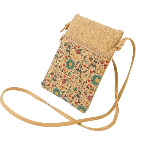 Yjcnelcr Frauen Tasche Kreuzkörper Blumendruck Schulter Telefon Stilvolle Messenger Ladies Münze Geldbörse Für Alltägliche Frauen Stilvolle Schulterblumendruck Crossbody Telefonmünze Geldbörse von Yjcnelcr