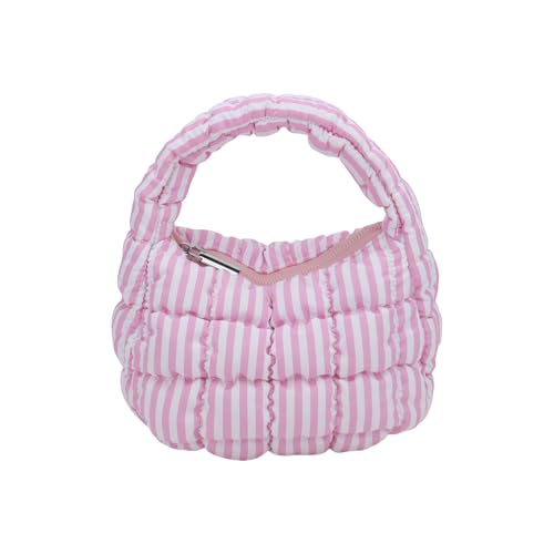 Yjcnelcr Gesteppte Pufferbeutel Handtasche Nylon Geldbeutel Leichtes Top Taschen Stilvoller Und Trendiger Wolke Für Frauen Und Mädchen Puffer Nylon von Yjcnelcr