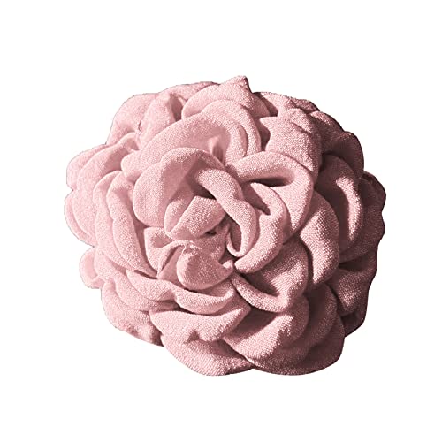 Yjcnelcr Haarspangen, süße Mädchen, hoher Pferdeschwanz, schöne weibliche Pfingstrose, Blumen-Form, kleine Sommer-Haarspange für Mädchen, Haarschmuck für Damen und Mädchen von Yjcnelcr