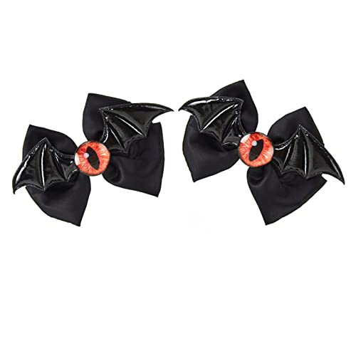 Yjcnelcr Haarspangen Lolita Mädchen Haarspangen Dunkle Harajuku Schleife Haarspangen Party Kostüm Cartoon Gothic Cosplay Geburtstag Party Requisiten Haarschmuck für Frauen Damen und Mädchen von Yjcnelcr