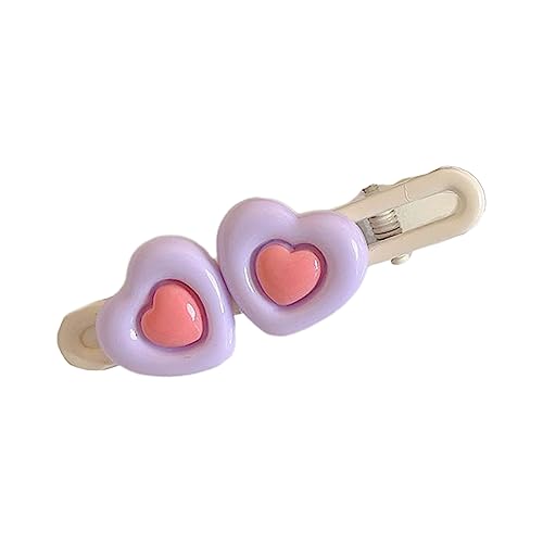 Yjcnelcr Haarspangen für Damen, Herz-Entenschnabel-Haarspangen, Y2K-Haarspange, Frühlingscreme-Gefühl, Haarnadel für Mädchen, Haarnadeln, Haarspangen, Haarschmuck für Damen, Mädchen Yjcnelcr Haarspangen für Damen, Herz-Entenschnabel-Haarspangen, Y2K-Haarspange, Frühlingscreme-Gefühl, Haarnadel für Mädchen, Haarnadeln, Haarspangen, Haarschmuck für Damen, Mädchen von Yjcnelcr