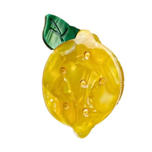 Yjcnelcr Haarspangen für Damen, Mini-Haarspangen, Obstform, Zöpfe, Seitenpony, Hautpflege, Camping, weibliche Haarspange, elegante Hochzeitsparty-Haarklammer, Haarnadeln, Haarschmuck für Mädchen von Yjcnelcr