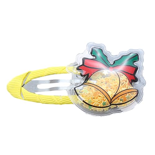 Yjcnelcr Haarspangen für Damen, Y2K-Stil, Weihnachtsmuster, Haarspange, Pferdeschwanz, Pony, süßes Mädchen, schöne Haarspange, Haarnadeln, Haarspangen, Haarschmuck für Damen und Mädchen von Yjcnelcr