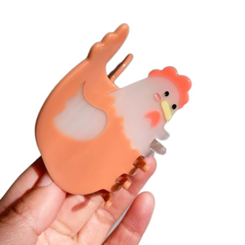 Yjcnelcr Haarspangen für Damen, schöne Haarklammer, Cartoon-Tierform, schimmernd für Damen, Camping, Pferdeschwanz, zarte Kiefer-Clip für Mädchen, Haarschmuck für Mädchen von Yjcnelcr