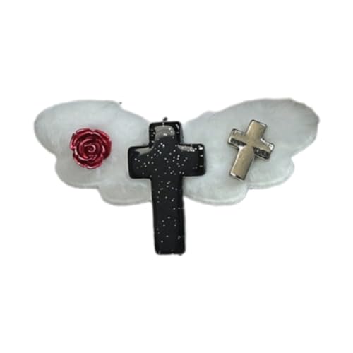 Yjcnelcr Haarspangen für Frauen, flache Haarspangen, 2000er-Jahre-Stil, Balletcore-Haarspange für Bündel, Haarnadeln, Haarspangen, Haarschmuck für Damen, Mädchen von Yjcnelcr