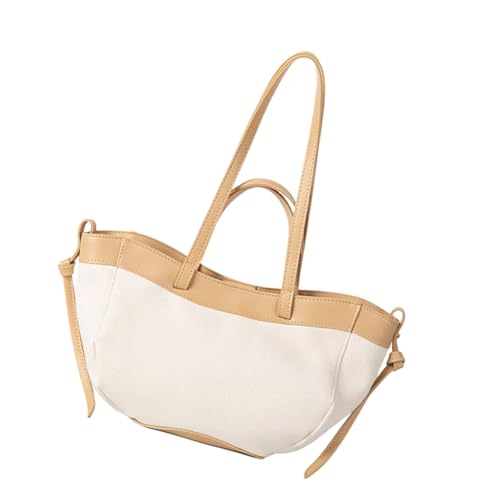 Yjcnelcr Handtasche Trendy Umhängetasche Leinwand Arbeitstaschen Einfache Geldbörsen Satchel Women Casual For Work Dating College Geschenke Trendy Geldbörse von Yjcnelcr