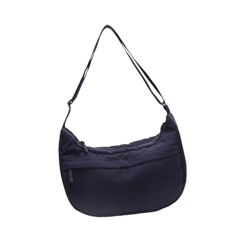 Yjcnelcr Leichte Nylon Umhängetasche Für Tägliche Pendelklaren Crossbody Taschen Mit Mehreren Fächern Und Verstellbarem Gurt Nylon Crossbody Tasche von Yjcnelcr