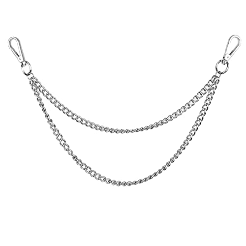 Yjcnelcr Metall-Punk-Schlüsselanhänger für Herren, Taillenkette, Geldbörse, Jeans, Hip-Hop, Hose, Gürtel, Ketten, Schmuck Yjcnelcr Metall-Punk-Schlüsselanhänger für Herren, Taillenkette, Geldbörse, Jeans, Hip-Hop, Hose, Gürtel, Ketten, Schmuck von Yjcnelcr