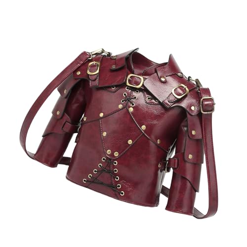 Yjcnelcr Neuheit Rüstung Form Der Geldbörse Für Frauen Retro Handtaschen Mode Crossbody Taschen Umhängetasche Mit Abnehmbarer Gurtkette Crossbody Geldbörse Und Handtaschen von Yjcnelcr