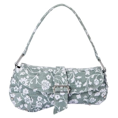 Yjcnelcr Retro Achselhöhlen Tasche Für Frauen Handtasche Einfache Schulter Modische Unterarmeinkauf Trendy Pendeln Frauen Achselhöhle Stilvolle Schulter Trendige Handtasche All Matching Achselstation von Yjcnelcr