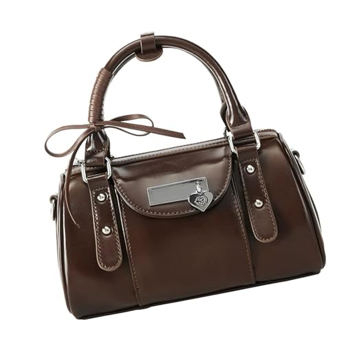 Yjcnelcr Retro Motorradstile PU Leder Umhängetasche Mit Verstellbaren Gurt Crossbody Taschen Geräumiger Innenraum Für Den Täglichen Gebrauch Elegantes Alltagszubehör Yjcnelcr Retro Motorradstile PU Leder Umhängetasche Mit Verstellbaren Gurt Crossbody Taschen Geräumiger Innenraum Für Den Täglichen Gebrauch Elegantes Alltagszubehör von Yjcnelcr
