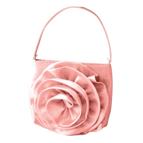 Yjcnelcr Retro Unterarm Geldbörse Blumen Handtasche Blumenumhängetasche Mit Kette Für Braut Und Brautjungfern Bei Hochzeiten Oder Prom Event Brautjungfern Geldbeutel von Yjcnelcr