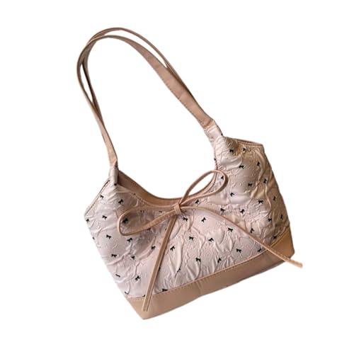 Yjcnelcr Stilvolle Bögen Achselbeutel Große Kapazität Falten Design Casual Pendler Polyester PU Unterarmtaschen Pendler Ruffen Schulter Yjcnelcr Stilvolle Bögen Achselbeutel Große Kapazität Falten Design Casual Pendler Polyester PU Unterarmtaschen Pendler Ruffen Schulter von Yjcnelcr