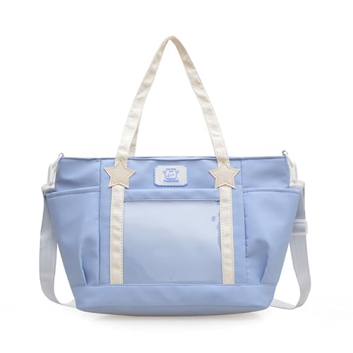 Yjcnelcr Stilvolle Nylon Umhängetasche Für Studenten Und Profis Geräumige Und Praktische Crossbody Taschen Für Tägliche Aktivitäten Leichter Nylonumhängetasche von Yjcnelcr