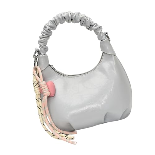 Yjcnelcr Stilvolle Umhängetasche PU Leder Crossbody Taschen Lässig Unterarmte Geldbörse Gerissene Handtasche Für Modefrauen Die Nach Stilen Leichte Umhängetasche Suchen von Yjcnelcr