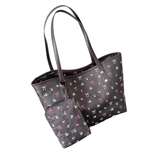 Yjcnelcr Stylish Bedruckte Bögen Top Taschen Geräumige Arbeit Essentiell von Yjcnelcr