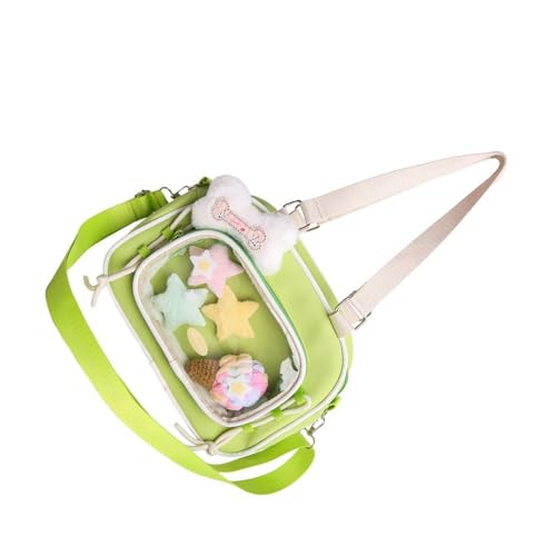 Yjcnelcr Stylish Nylon Crossbody Geldbörse Ergonomisches Design Mit Mehreren Taschen Umhängetasche Lässig Cleasant Satchel Für Arbeit Oder Reise Ergonomische Studentin Pendlertasche von Yjcnelcr