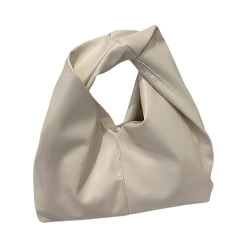 Yjcnelcr Trendy Handtasche Leichtes Und Retro Geräumiger Umhängetasche PU Leder Achselgrundstück Für Verschiedene Outfits Black Achselbeutel Geeignet von Yjcnelcr