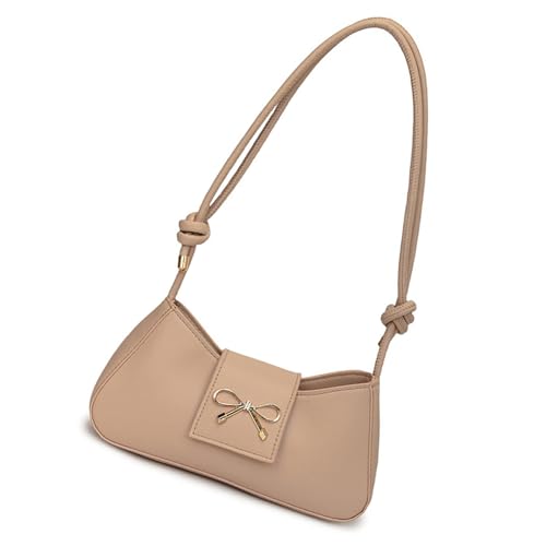 Yjcnelcr Umhängetasche Für Frauen Mädchen Trendy Abend Clutches Handy PU Leder Unter Dem Arm Geldbörsen Bowknot Geldbörsen Handtasche Geschenke Umhängetasche Für Frauen von Yjcnelcr