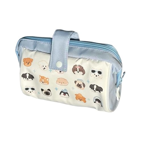 Yjkedfh Federmäppchen Etui | Federtasche Mit Fassungsvermögen,Multifunktioneller Schreibwarenorganizer Mit Lineal Für Reisen Und Pendeln von Yjkedfh