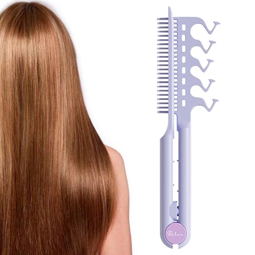 Yjkedfh Haarkämme Zum Stylen,Haarbürste Kamm Salonqualität | Antistatischer Volumen Haarkamm Mit Glätteffekt Für Frauen & Mädchen Für Zuhause von Yjkedfh