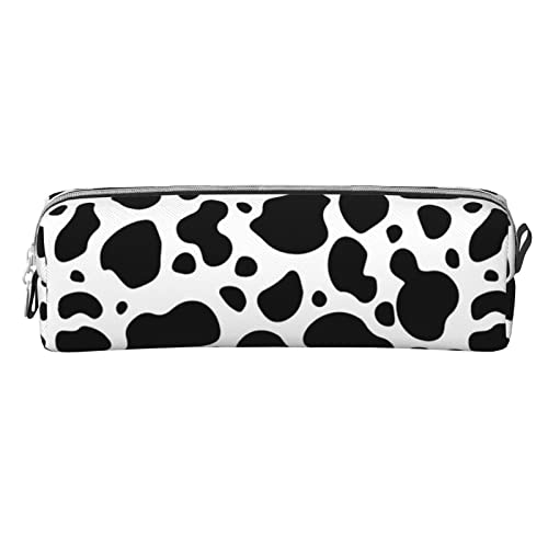 Ykklima Federmäppchen aus Leder – Kuh-Druck, Schreibwaren-Tasche, Stift-Organizer, Make-up-Kosmetik-Halter, Tasche für Schule, Arbeit, Büro, Universität Ykklima Federmäppchen aus Leder – Kuh-Druck, Schreibwaren-Tasche, Stift-Organizer, Make-up-Kosmetik-Halter, Tasche für Schule, Arbeit, Büro, Universität von Ykklima