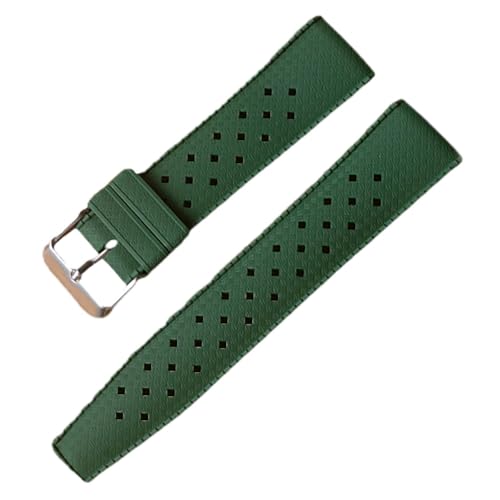 Ylfcly Uhrenarmbänder aus Fluorkautschuk mit Schnellverschluss Tropical Style Weiche FKM Kautschuk Armband für Uhren Ylfcly Uhrenarmbänder aus Fluorkautschuk mit Schnellverschluss Tropical Style Weiche FKM Kautschuk Armband für Uhren von Ylfcly