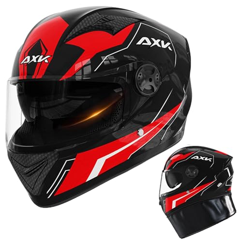 Ylnailky Motorrad Integral Helm Motorrad Helm Full Face Helme | Doppelvisier Motorrads Kopfbedeckung | Integralhelm Mit Sonnenblende | Rollerhelm Sturzhelm Modularer Helms Für Männer Und Frauen Ylnailky Motorrad Integral Helm Motorrad Helm Full Face Helme | Doppelvisier Motorrads Kopfbedeckung | Integralhelm Mit Sonnenblende | Rollerhelm Sturzhelm Modularer Helms Für Männer Und Frauen von Ylnailky