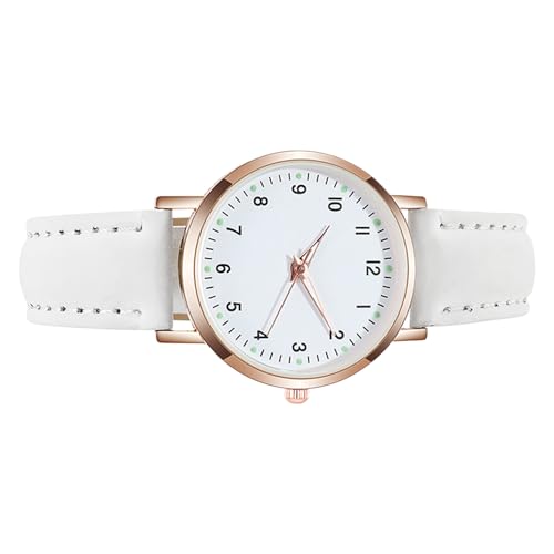 Ylnailky Damen Armbanduhren | Retro Design Leuchtarmbanduhr Damen,Trendiges Zeitmesswerkzeug Für Geschäftsreise Urlaub Spa Schule Zuhause | Und Zuhause von Ylnailky