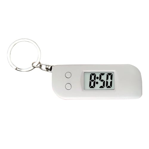 Ylnailky Digital Clock Keychain | Nachleuchtende LED Armbanduhr Schlüsselanhänger Für Reisen | Schlüsselband Uhr Für Jugendliche Teens Jungs Mädchen Frauen Familie Freunde Sportler | Geschenk Idee Für von Ylnailky