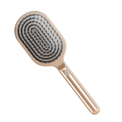 Ylnailky Entwirrende Haarbürste, einziehbare Haarbürste - -Luftkissen-Haarbürste, einziehbare Borsten - Haarbürste für dickes Haar, langes Haar, Massage-Luftkissen-Haarstyling-Werkzeug für Frauen von Ylnailky